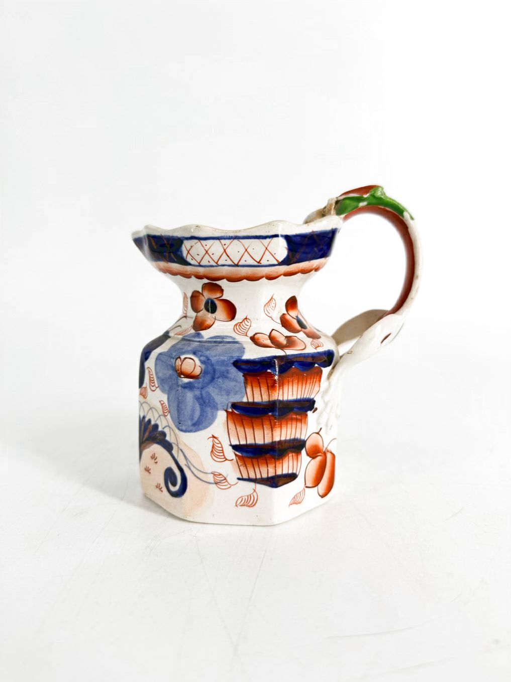 GAUDY WELSH Oriental Hydra Jug Mug w/ Animal Head & Claw Details