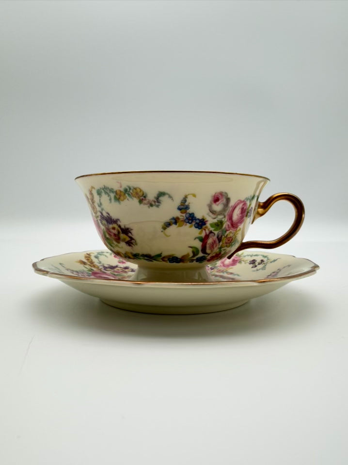 Bone China Linnie Lee ROSENTHAL Cup & Saucer