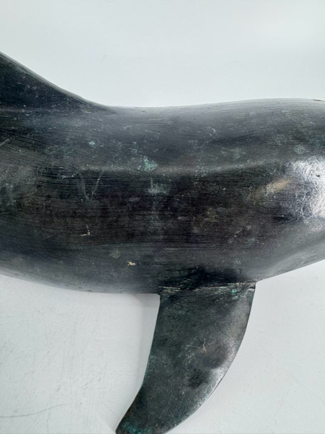 Metal Dolphin Figure