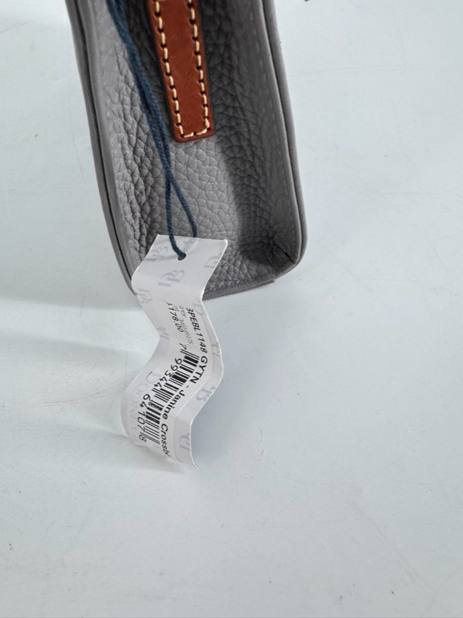 DOONEY & BOURKE Putty Leather Crossbody Bag NWT