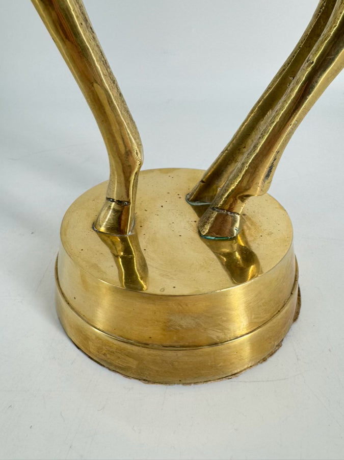 VINTAGE Brass Antelope Figure