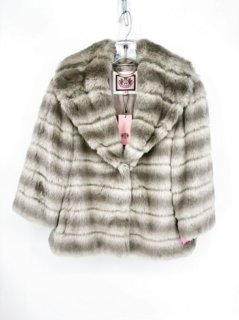 JUICY COUTURE Wmn's Size M Gray Coat NWT