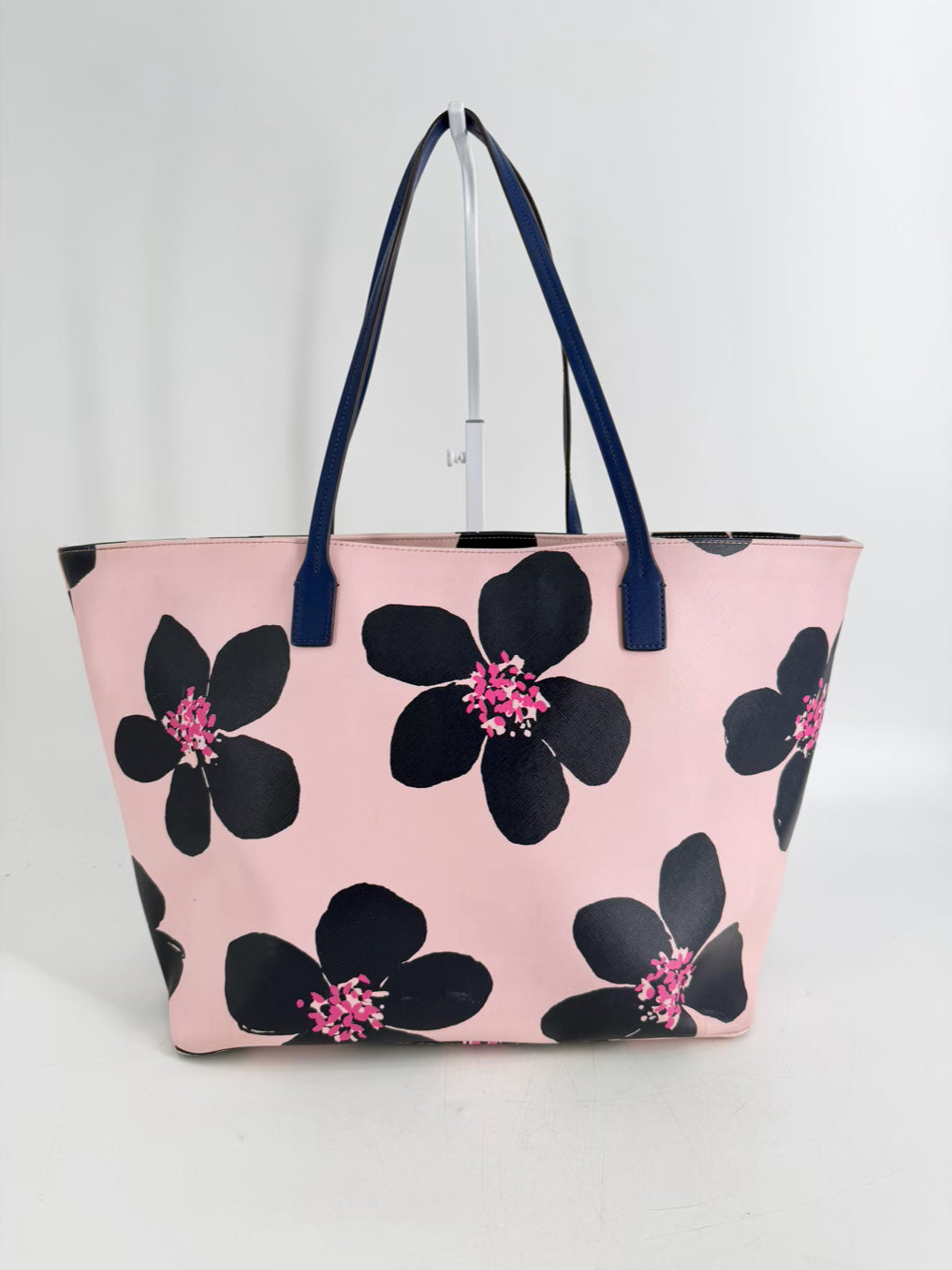 KATE SPADE Shore Street Grand Flora Margareta Pink & Blue Tote Bag