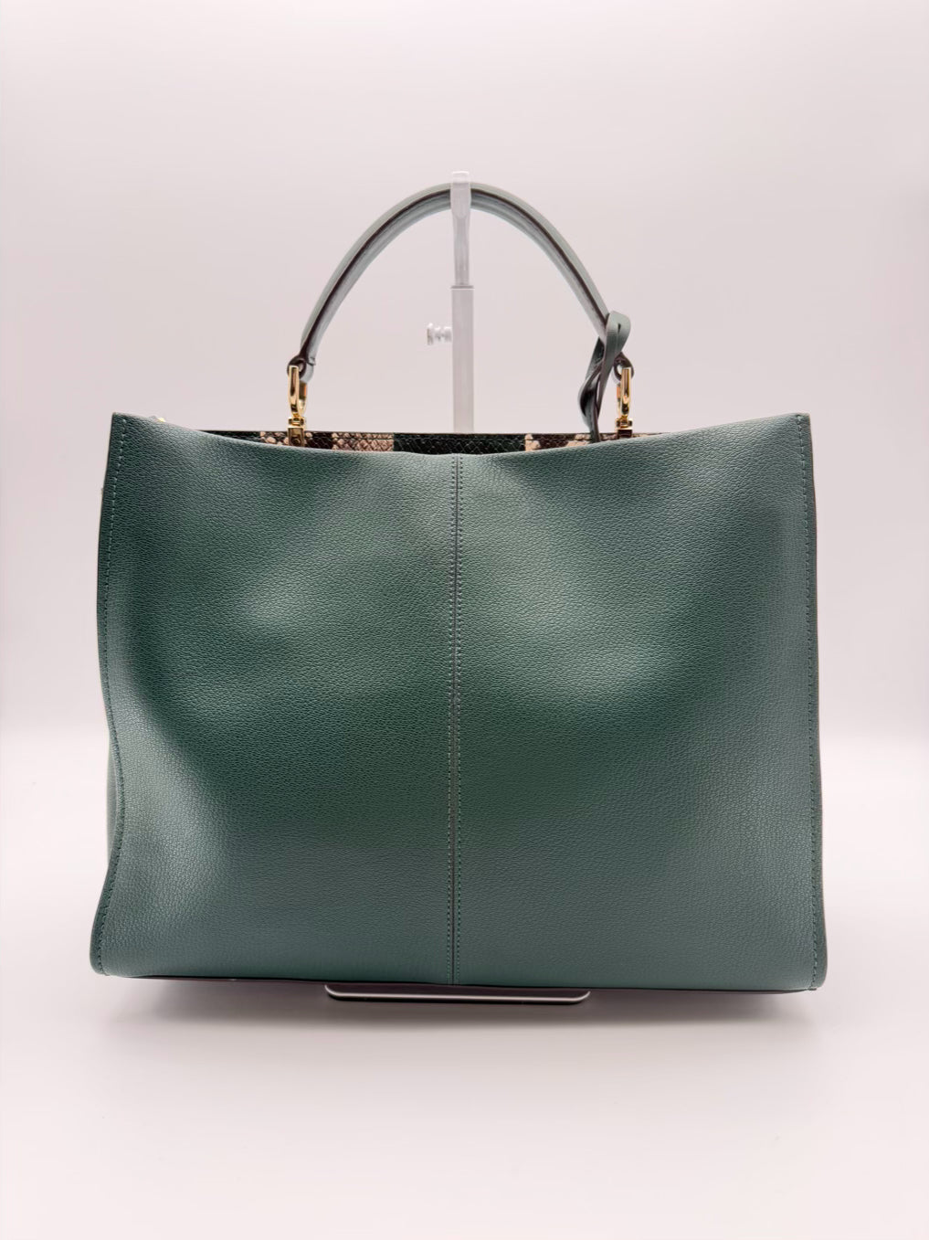 MICHAEL KORS Penelope Green Leather Purse