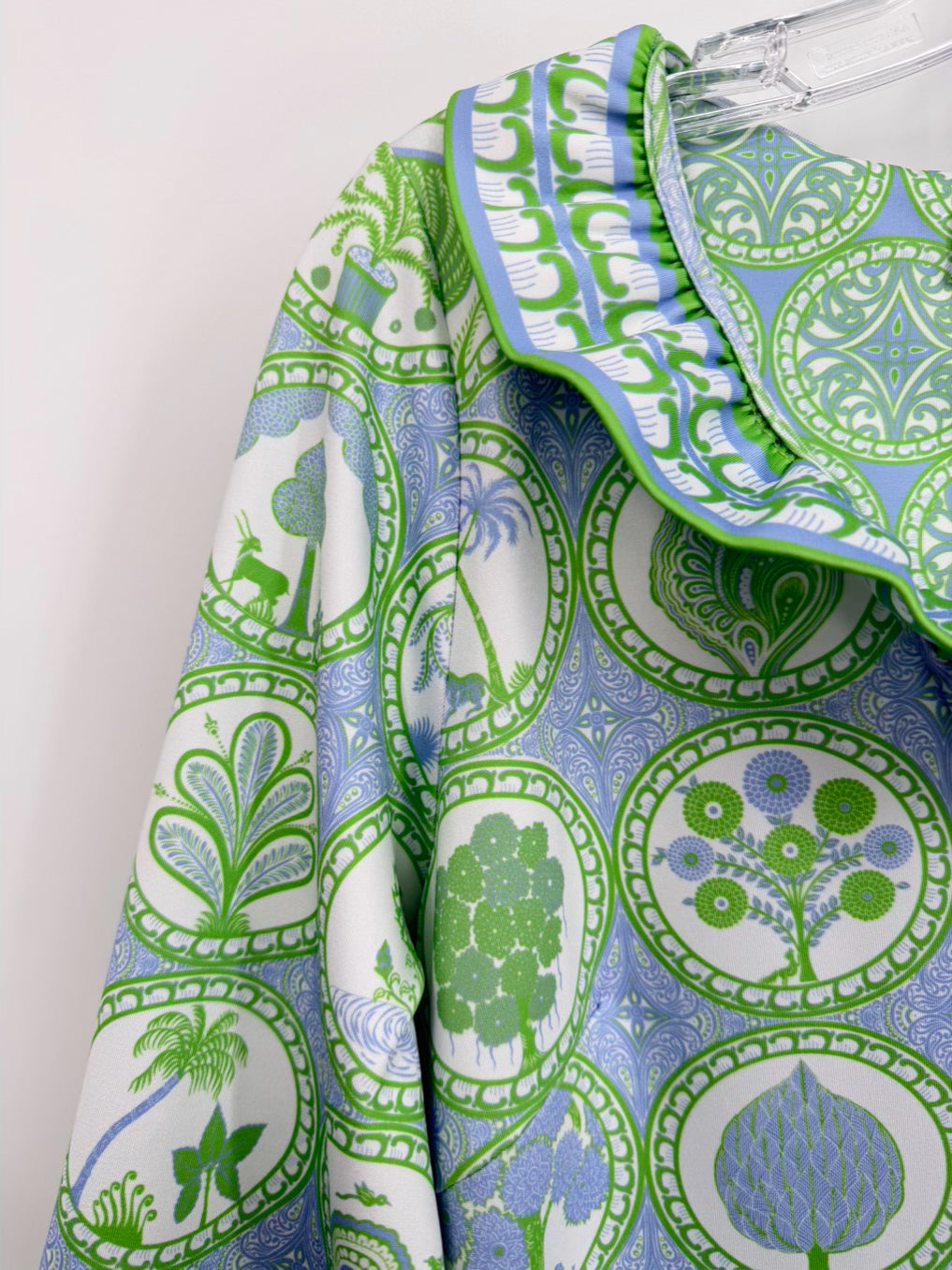 GRETCHEN SCOTT Size XL Periwinkle Print Dress NWT