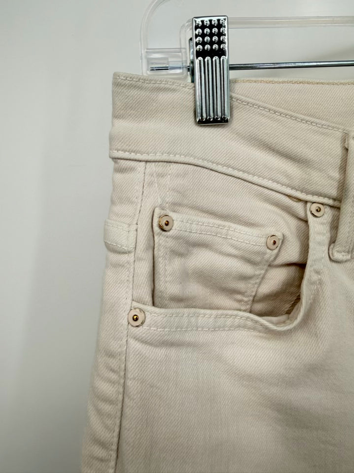 MOTHER Size 29 Putty Denim Jeans