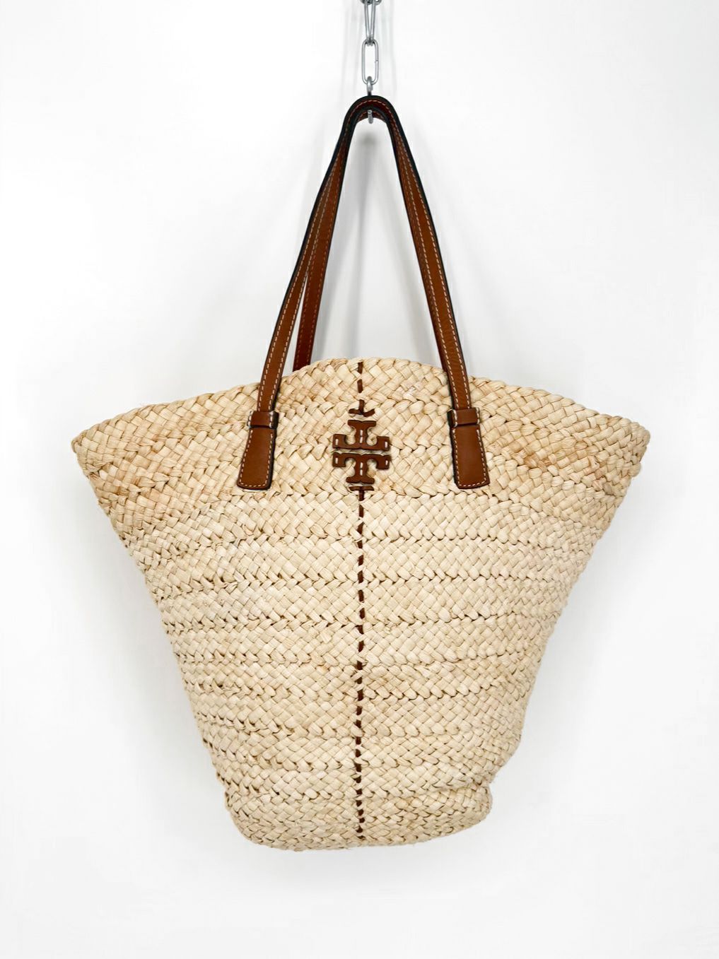 TORY BURCH Natural Straw Tote Bag