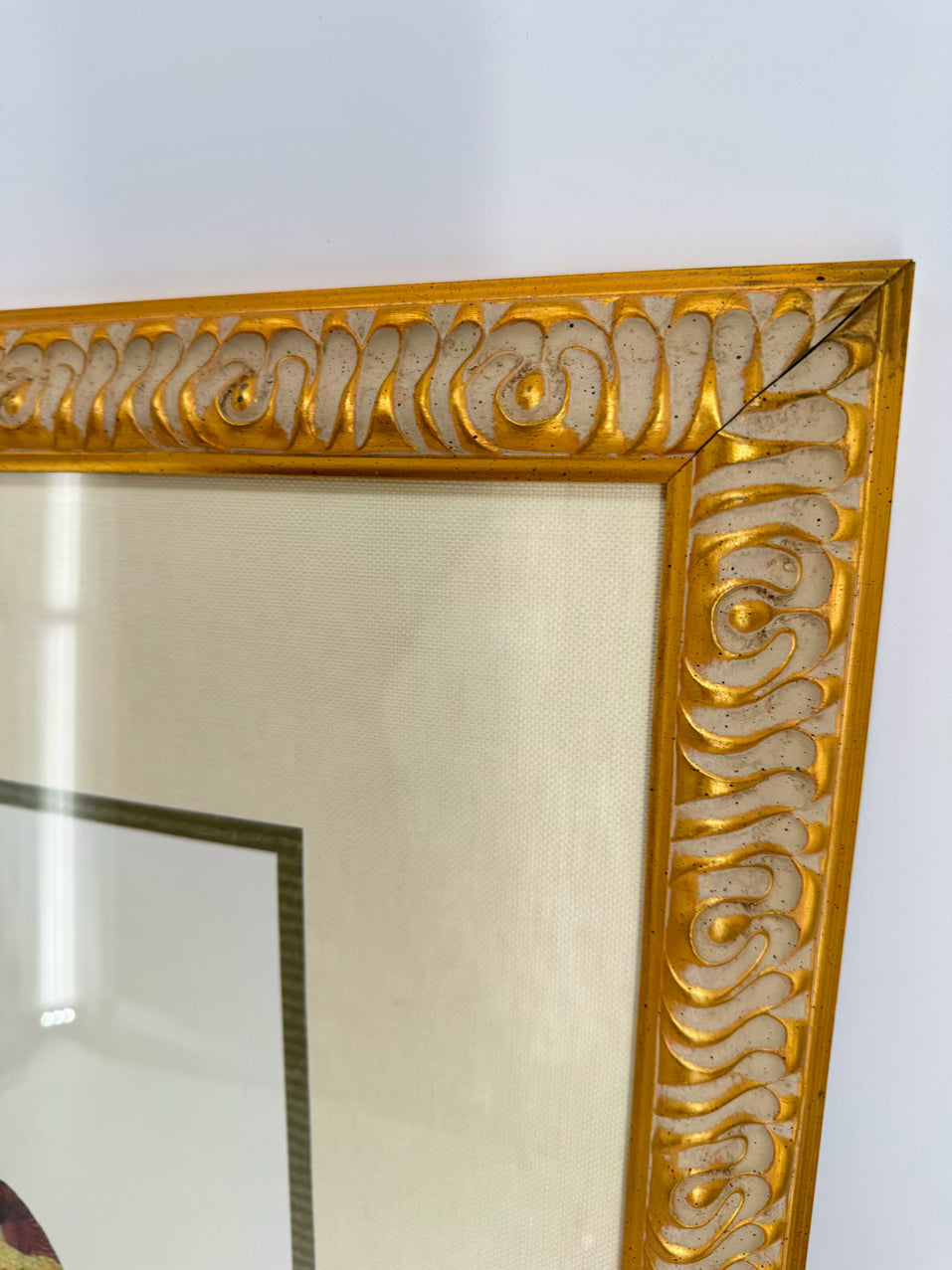 CHELSEA HOUSE KATHLEEN CASSEL Birds Lithograph in Gold Frame