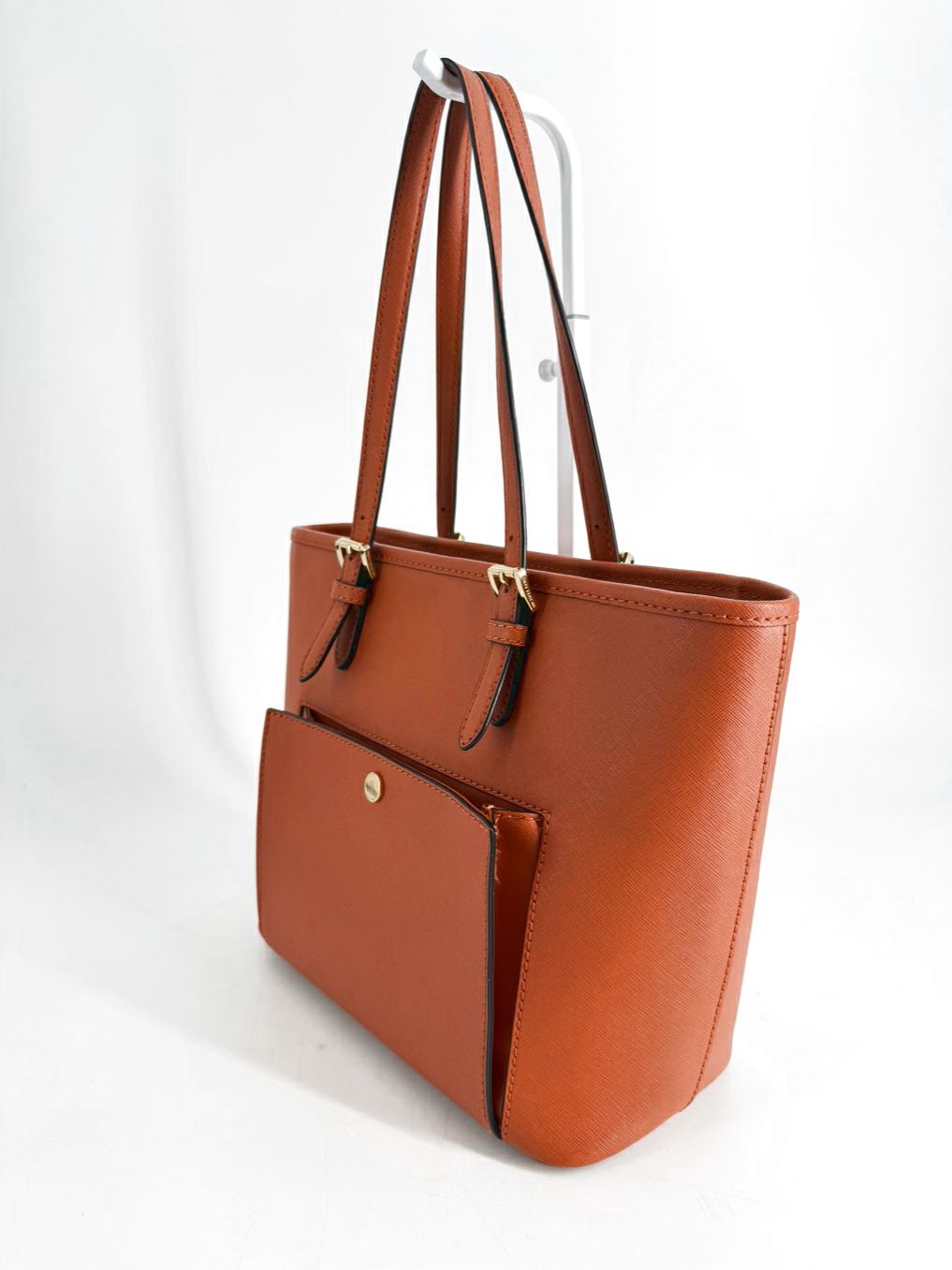 MICHAEL MICHAEL KORS Orange Leather Purse