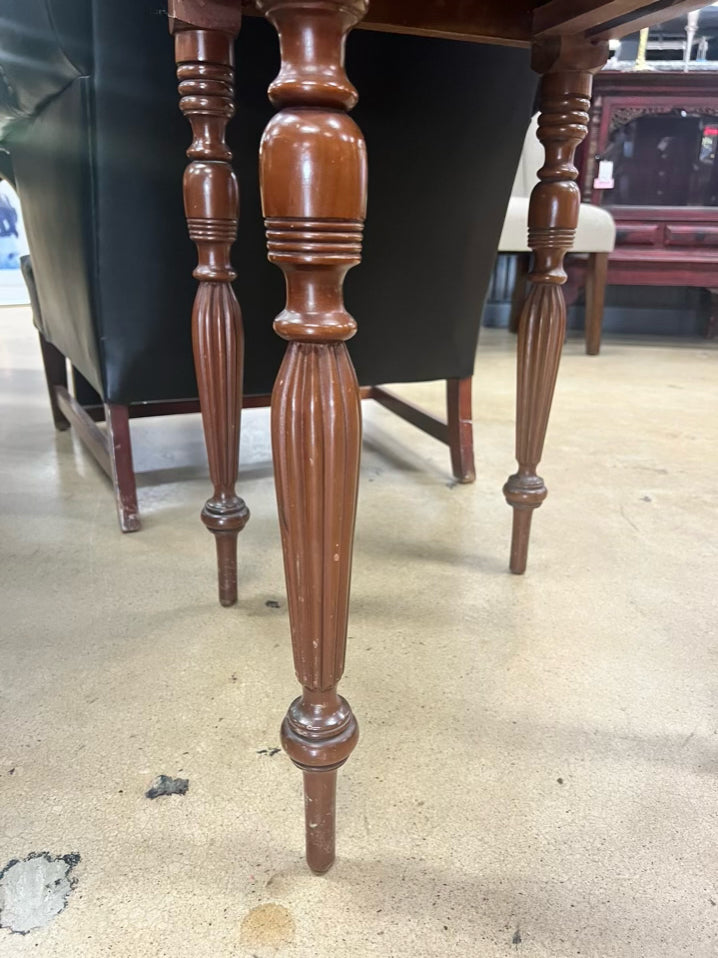 ANTIQUE Wood End Table w/ Drawer
