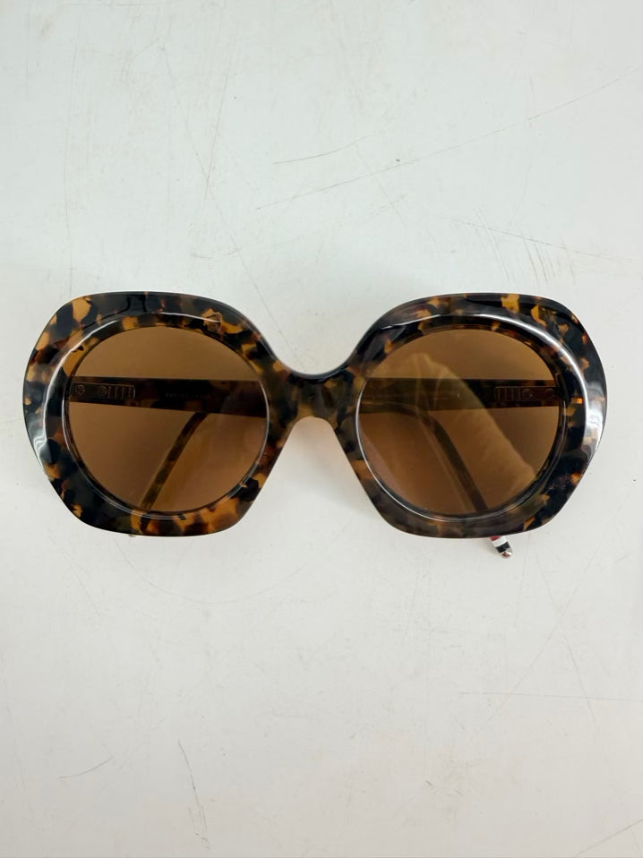 THOM BROWNE Tortoise Shell Sunglasses