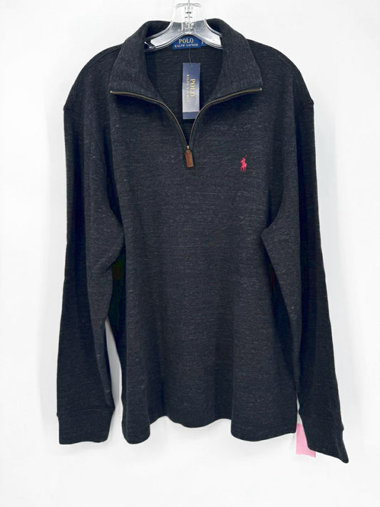 POLO RALPH LAUREN Size L Charcoal Pullover NWT