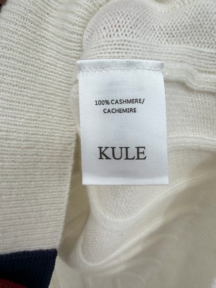 KULE The Sinclair Wmn's Size  M Cream Cashmere Cardigan NWT