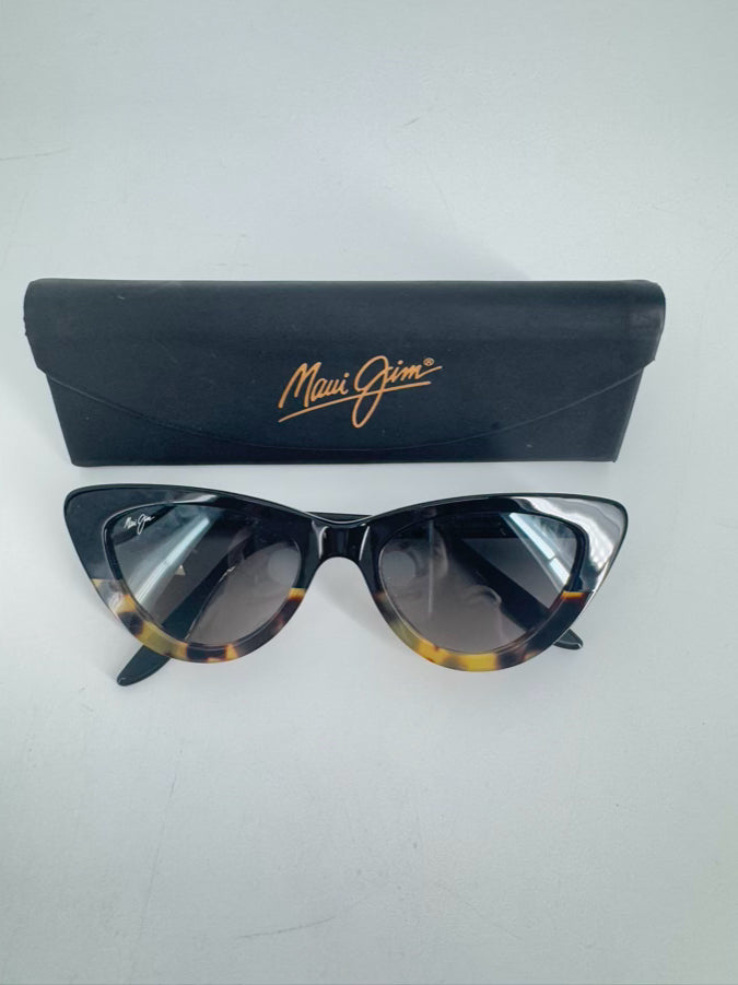 MAUI JIM Tortoise Shell Sunglasses w/ Case