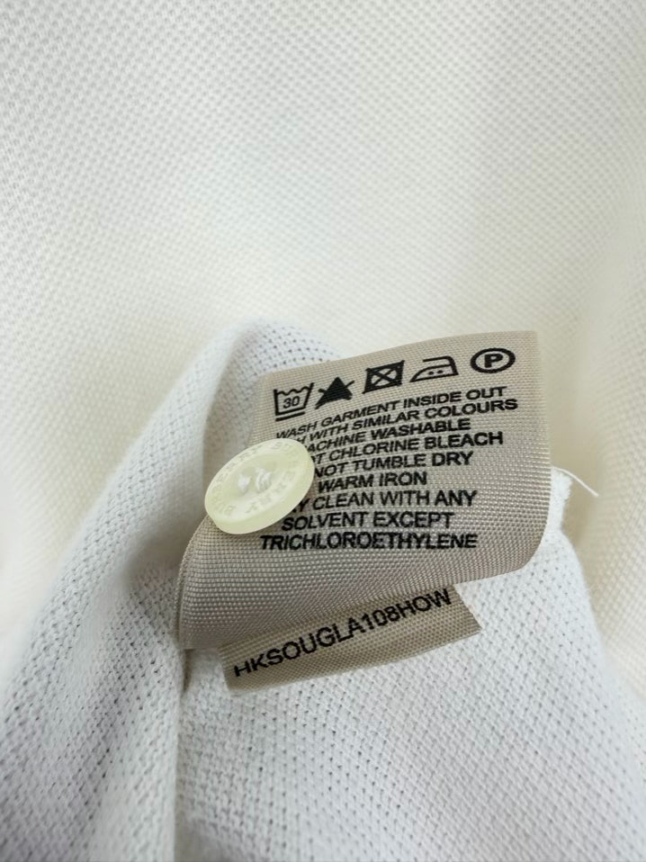 BURBERRY LONDON Nova Check Accent Size Men's L Beige Short Sleeve Shirt