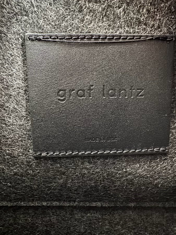 GRAF LANTZ Gray Felt Backpack