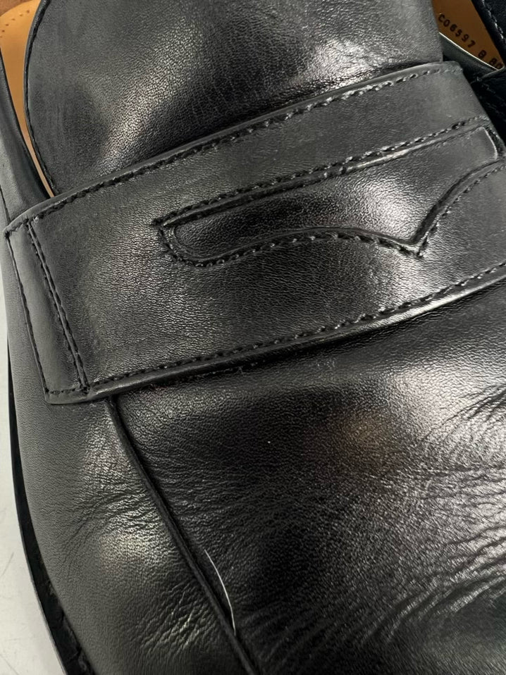 COLE HAAN Size 10.5 Black Leather Dress Shoes