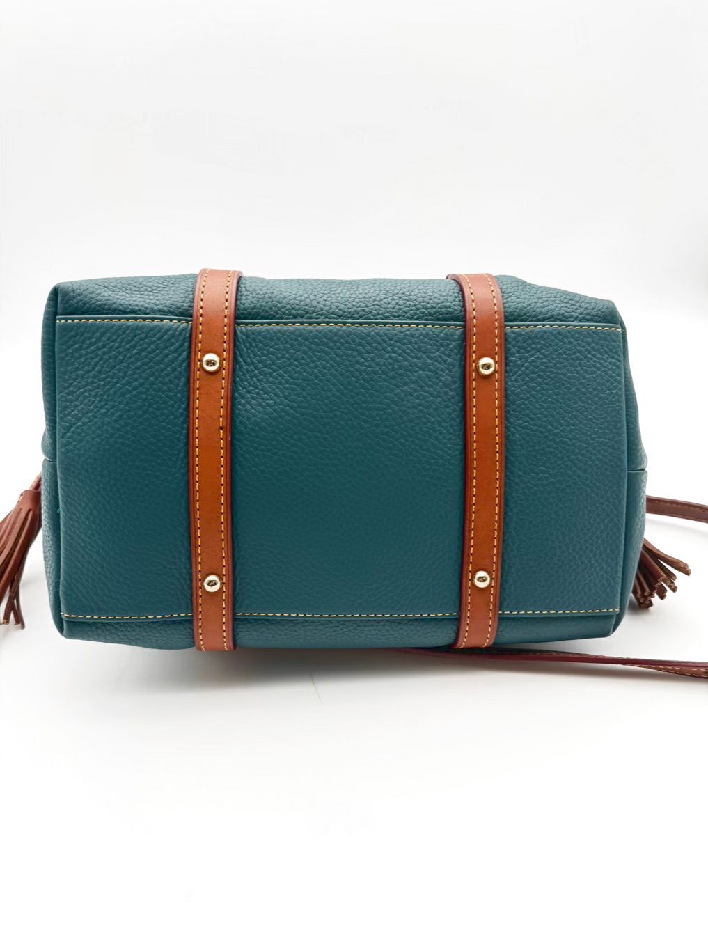 DOONEY & BOURKE Teal Tassel Purse w/ Wristlet