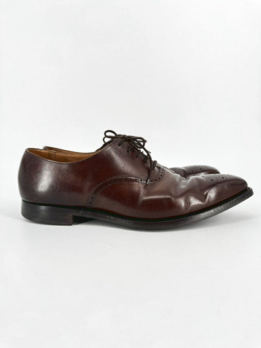 CROCKETT & JONES Size 10 Cognac Leather Dress Shoes
