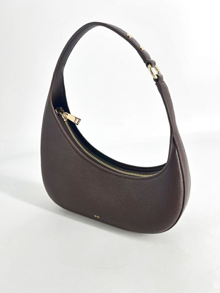 JW PEI Chocolate Faux Leather Evening Bag