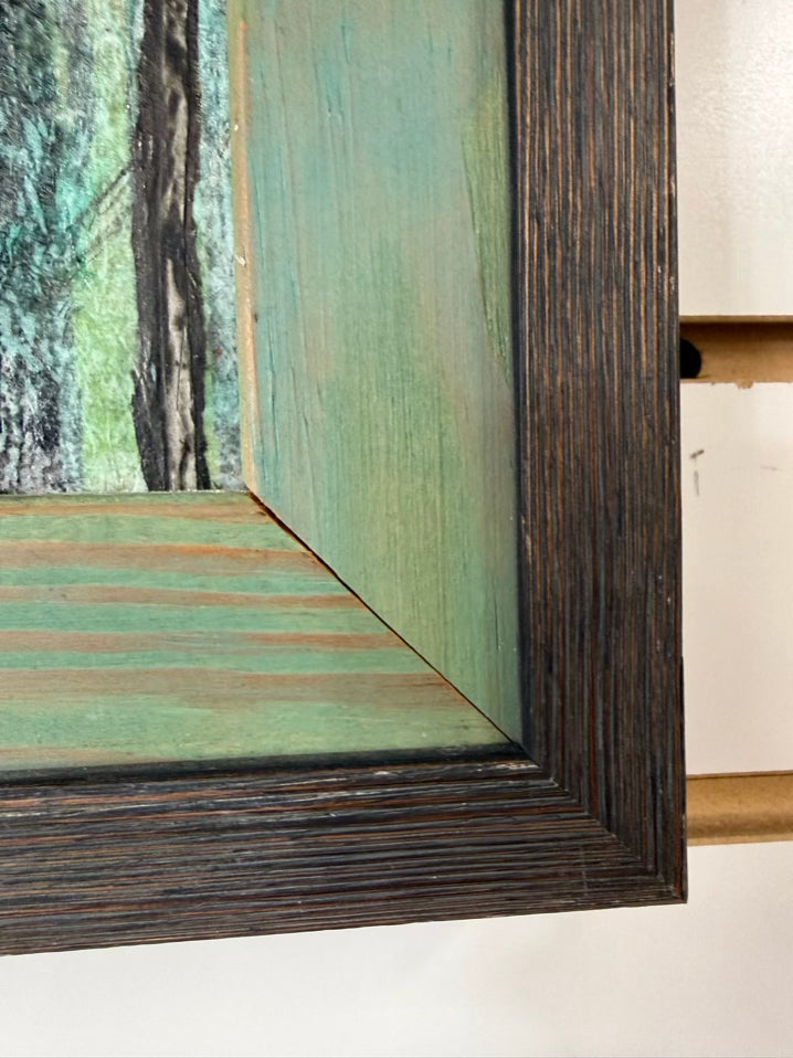 CALHOUN Fall Fruit Painting In Wood Frame