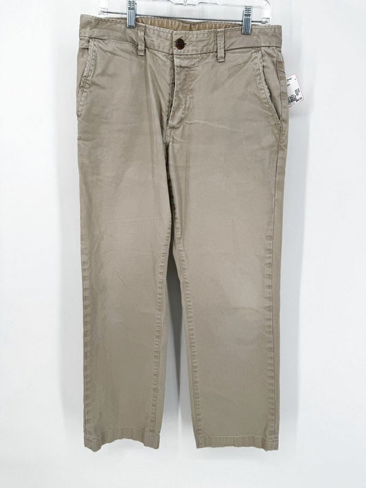 GROWN & SEWN Size 32 Light Khaki Pants
