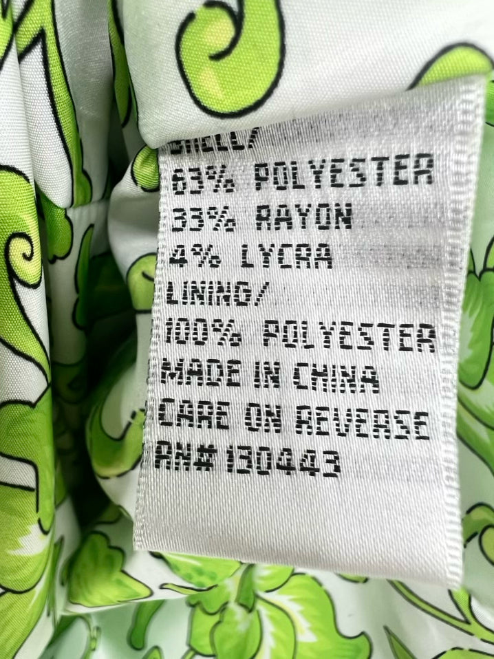 PATTY KIM Size M Lime Blazer NWT