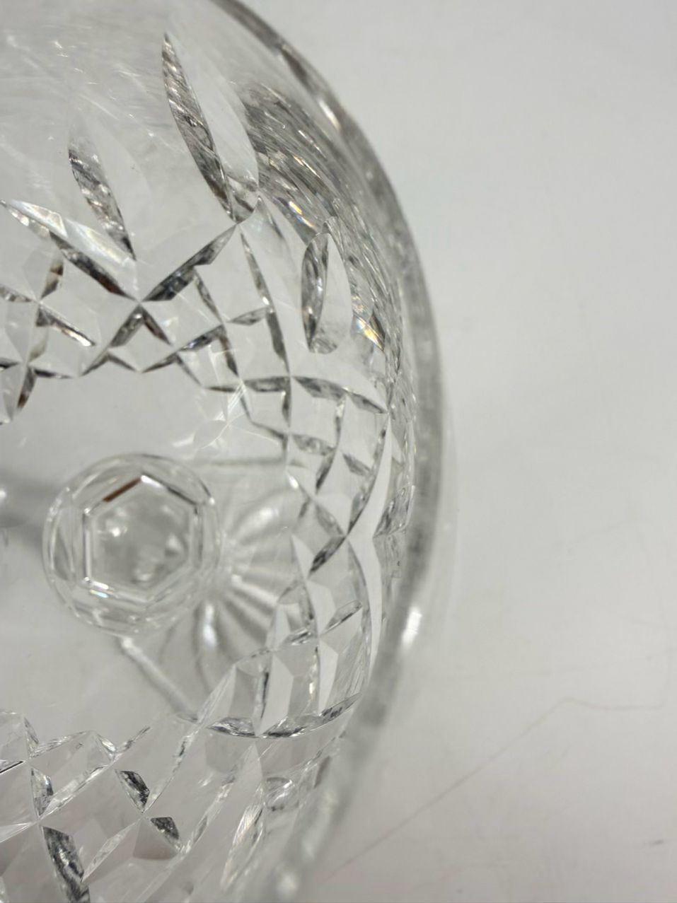 WATERFORD Clear Crystal Set Of 4 Lizmore Wine Glasses