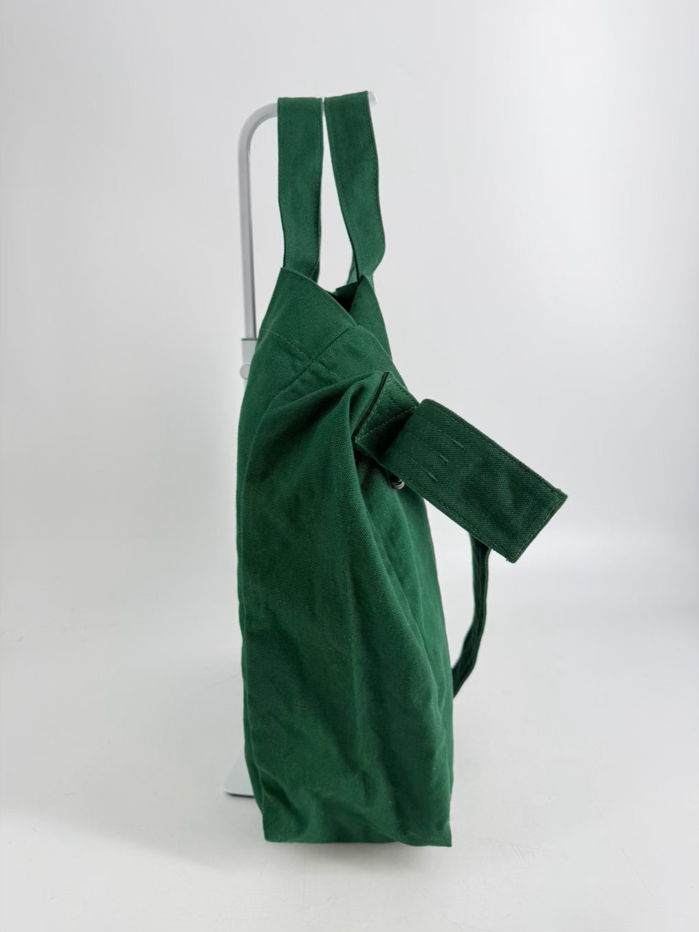 POLO RALPH LAUREN Hunter Green Canvas Letter Tote Bag NWT