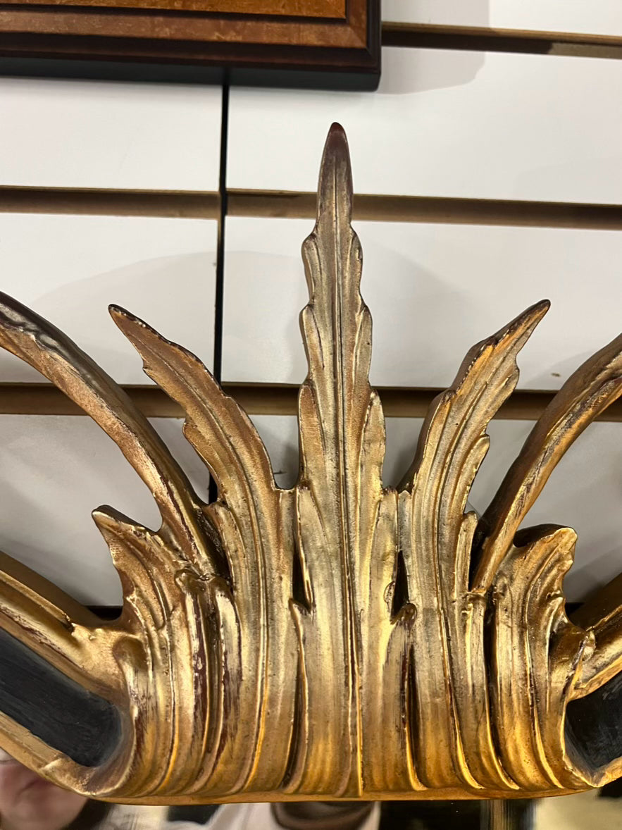 UTTERMOST Gold & Black Mirror