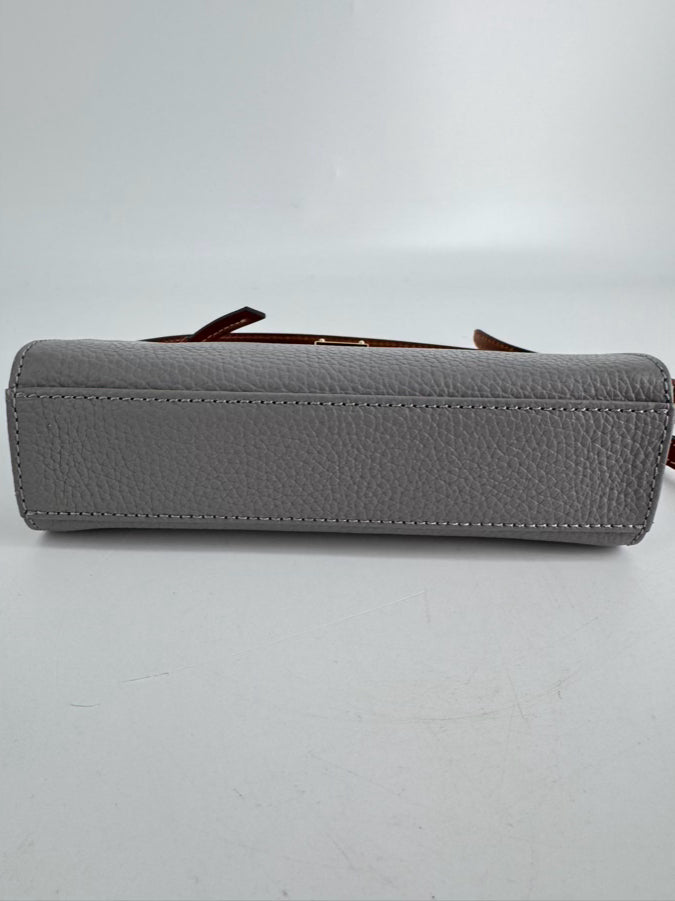 DOONEY & BOURKE Putty Leather Crossbody Bag NWT