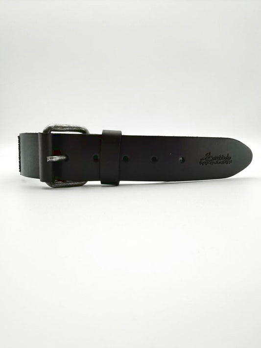 SAMBBOHO Black & Teal Small Beaded Belt