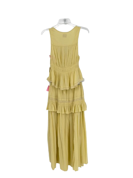FREE-EST Wmn's Size XS Pale Yellow 2 Piece Set NWT