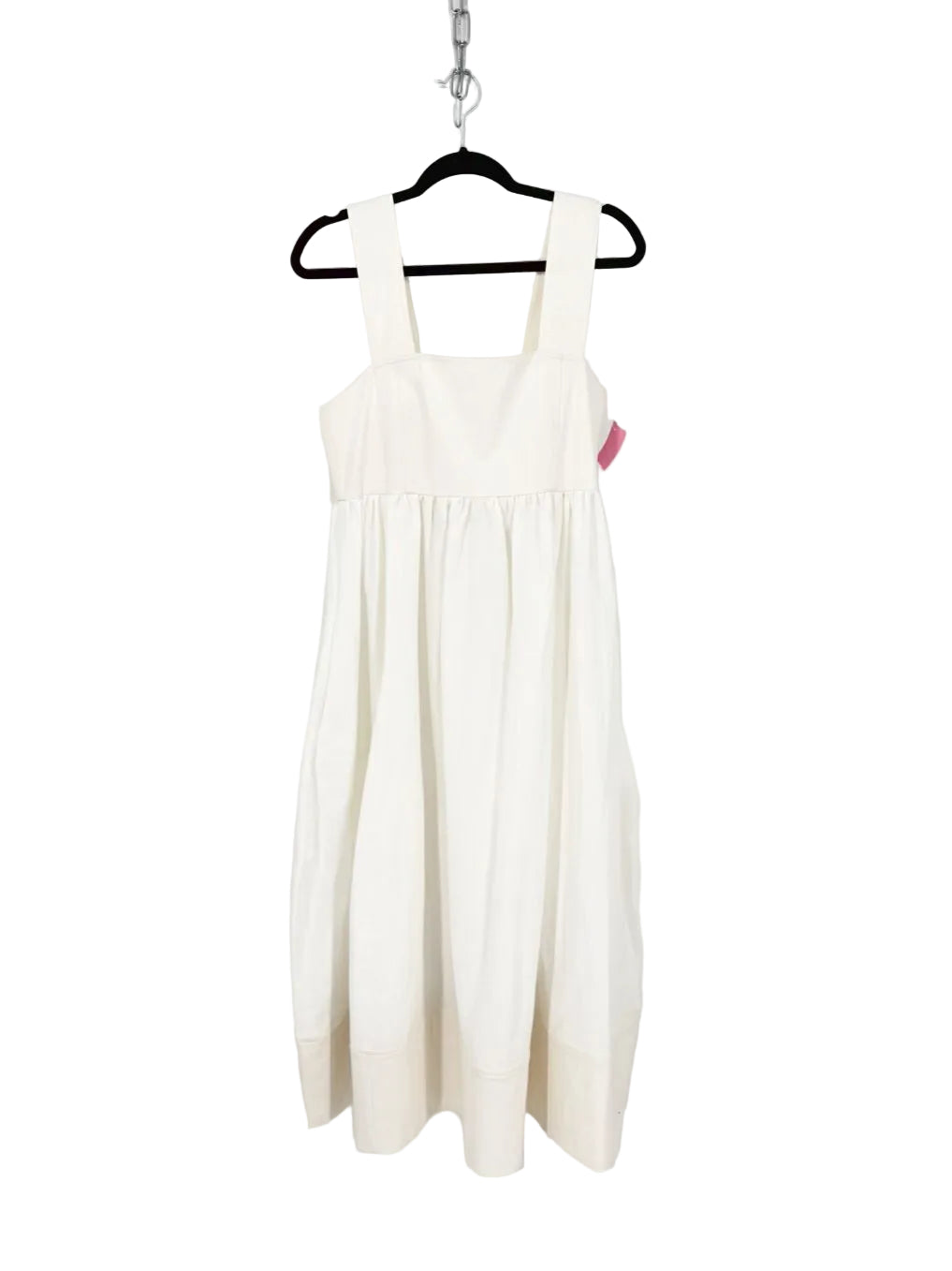 TIBI Wmn's Size 8 Cream Sleeveless Maxi-Dress NWT