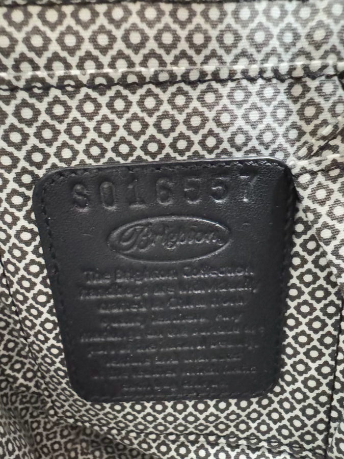 BRIGHTON Red & Silver Leather Crossbody Bag