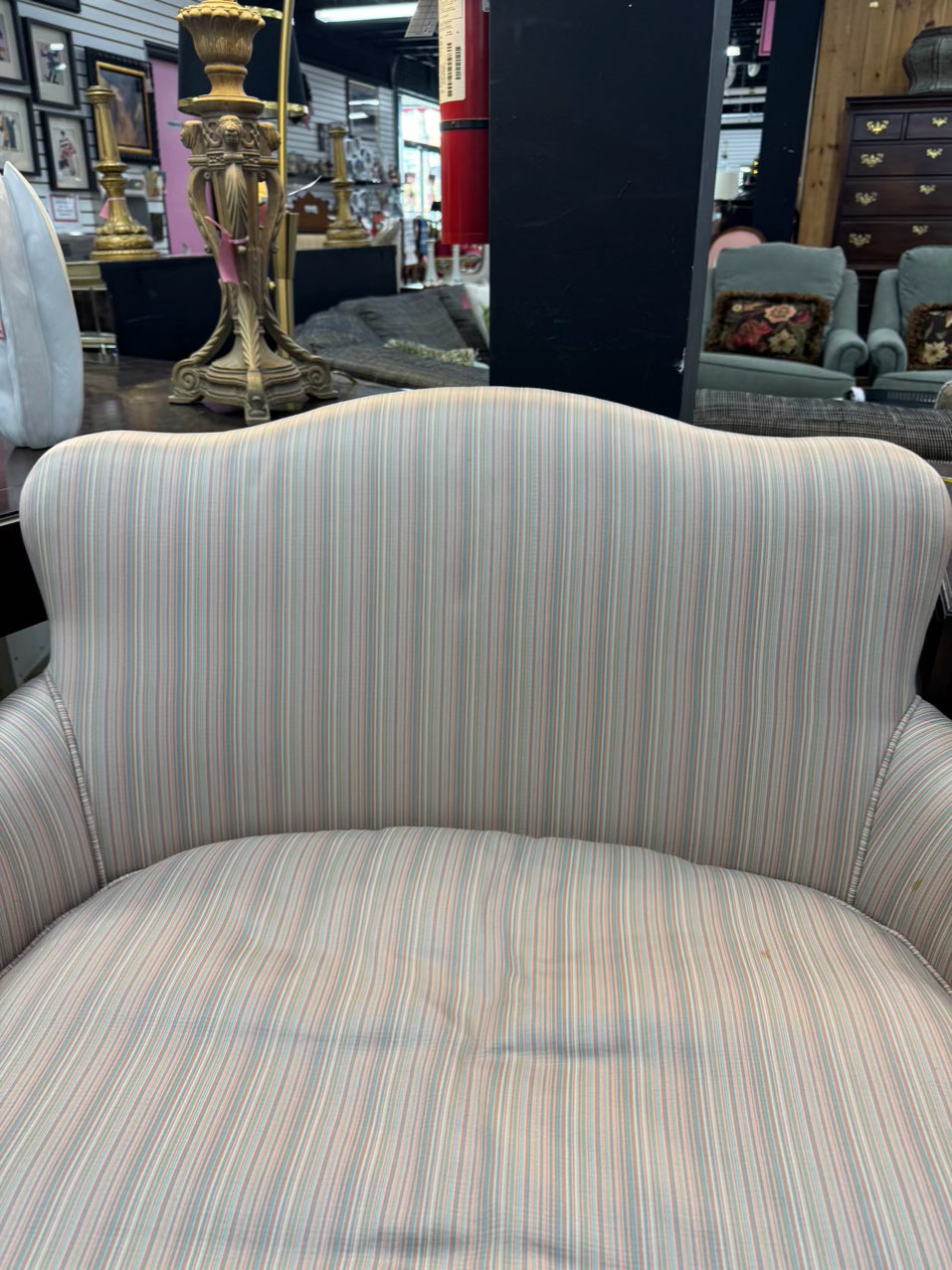 VINTAGE Pink French Chair