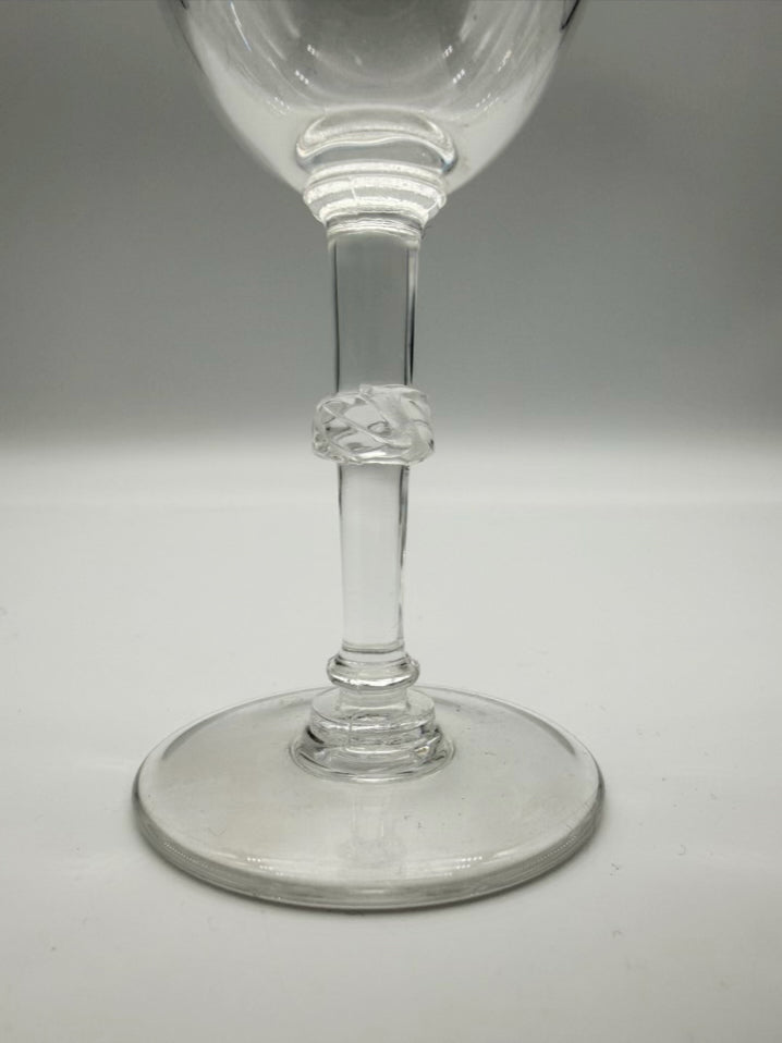 LALIQUE Beaugency Set Of 10 Crystal Claret Wine Glass