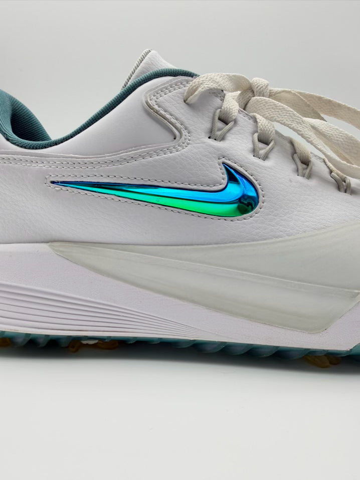 NIKE Victory Pro 4 MENS Size 12 White & Teal Golf Shoes