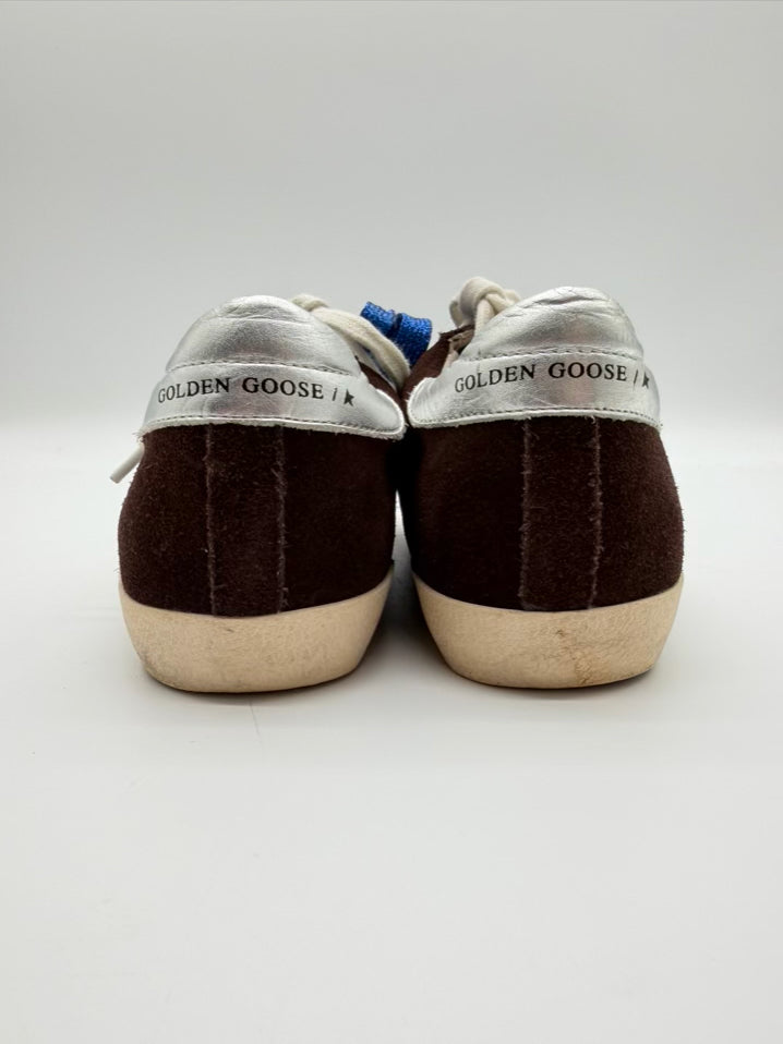 GOLDEN GOOSE WMNS Size 38 Chocolate Casual Shoes w/ Extra Laces