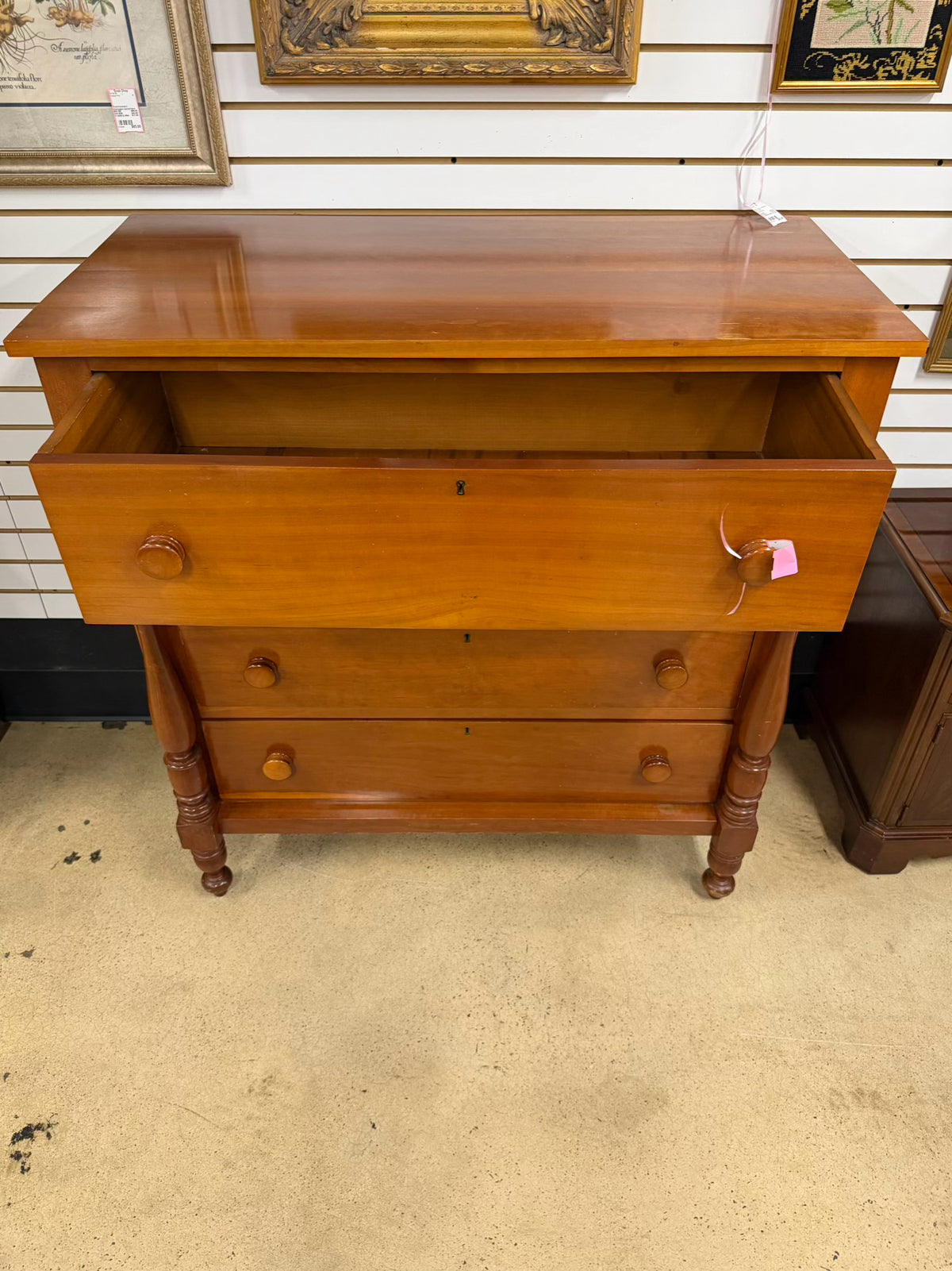VINTAGE Light Cherry Chest