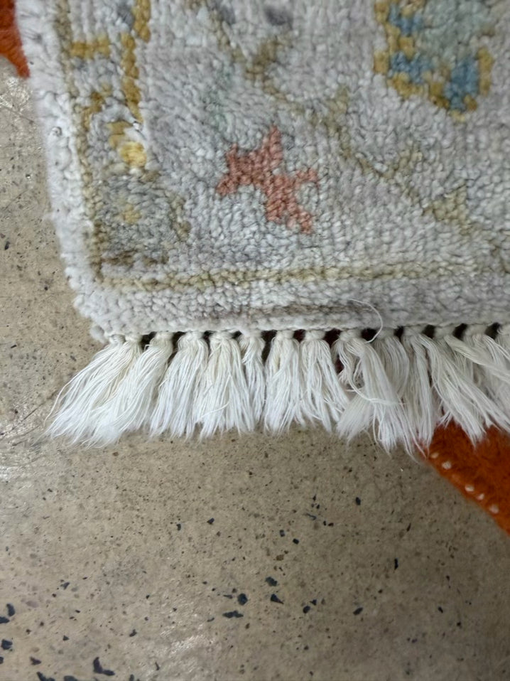 ORIENTAL Cream, Orange & Blue Runner