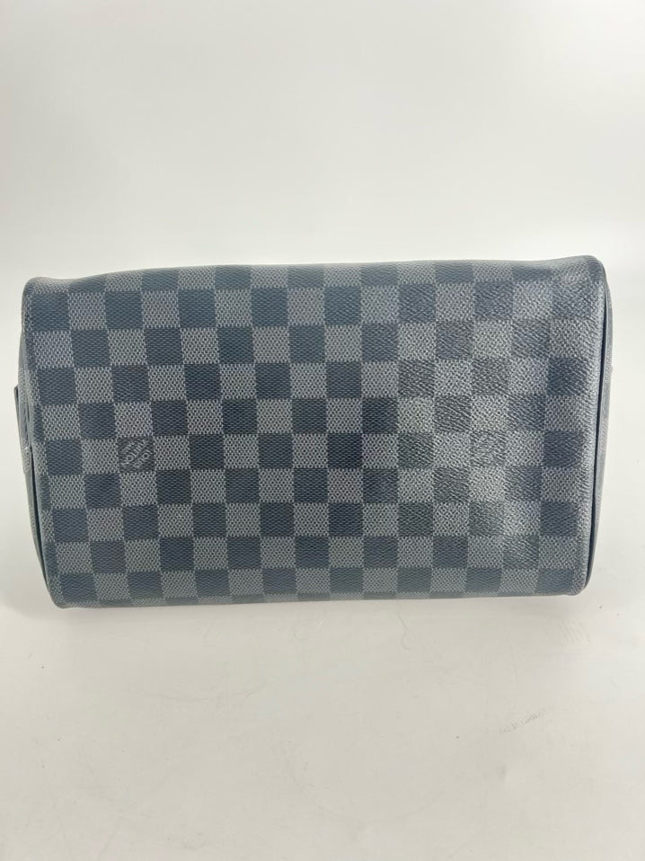 LOUIS VUITTON Gray Monogram Coated Canvas Toiletry Bag