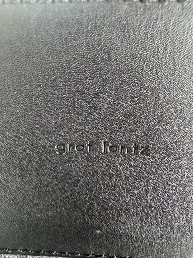 GRAF LANTZ Gray Felt Backpack