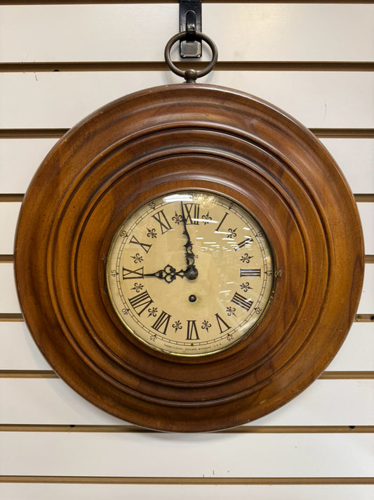 TREND Round Wood Clock