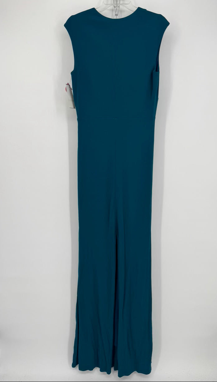 ABS Size L Teal Gown NWT