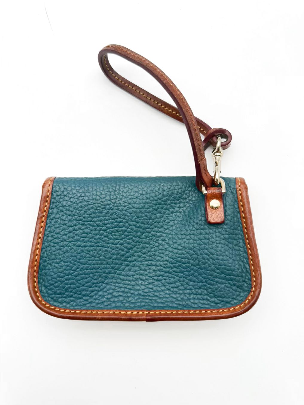DOONEY & BOURKE Teal Tassel Purse w/ Wristlet