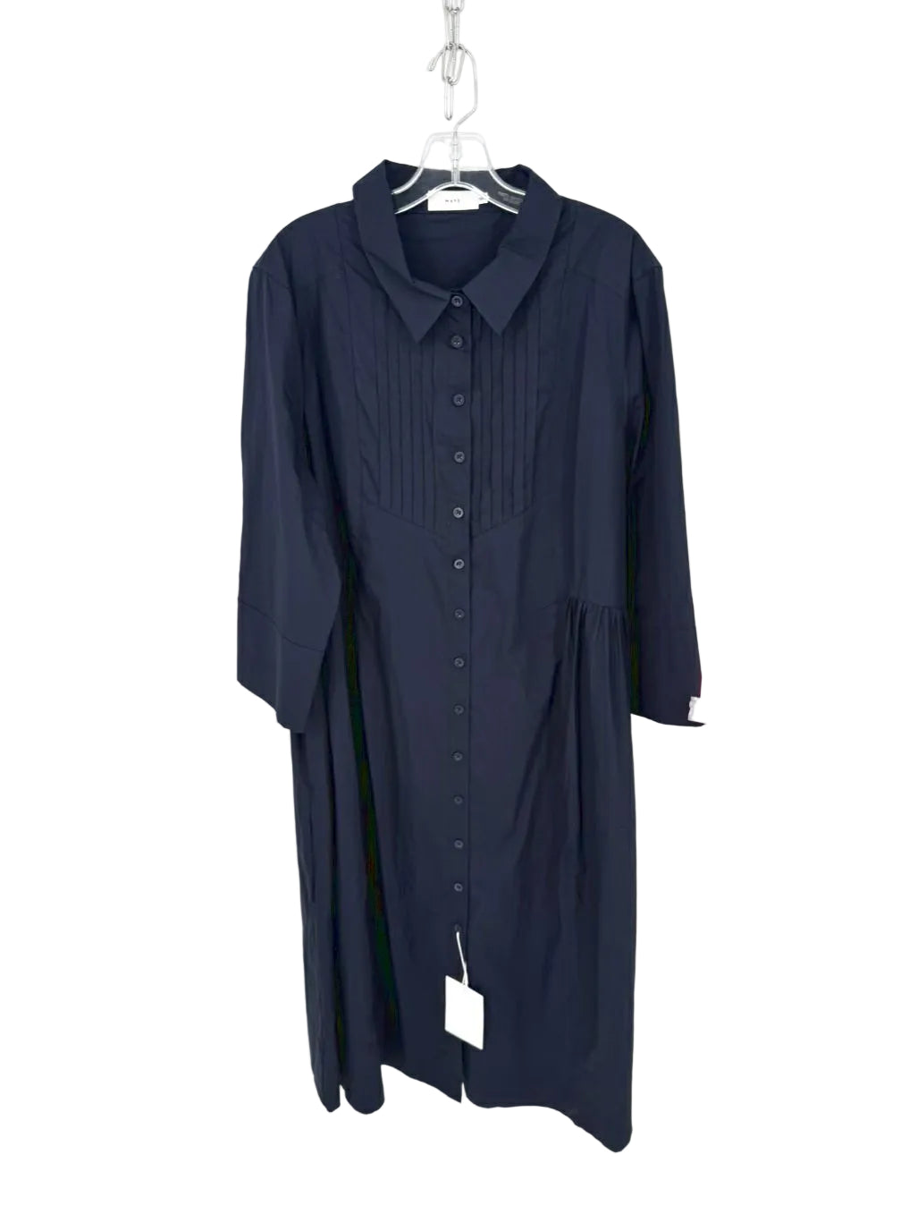 MAYE Wmn's Size 3XL Navy Maxi-Dress NWOT