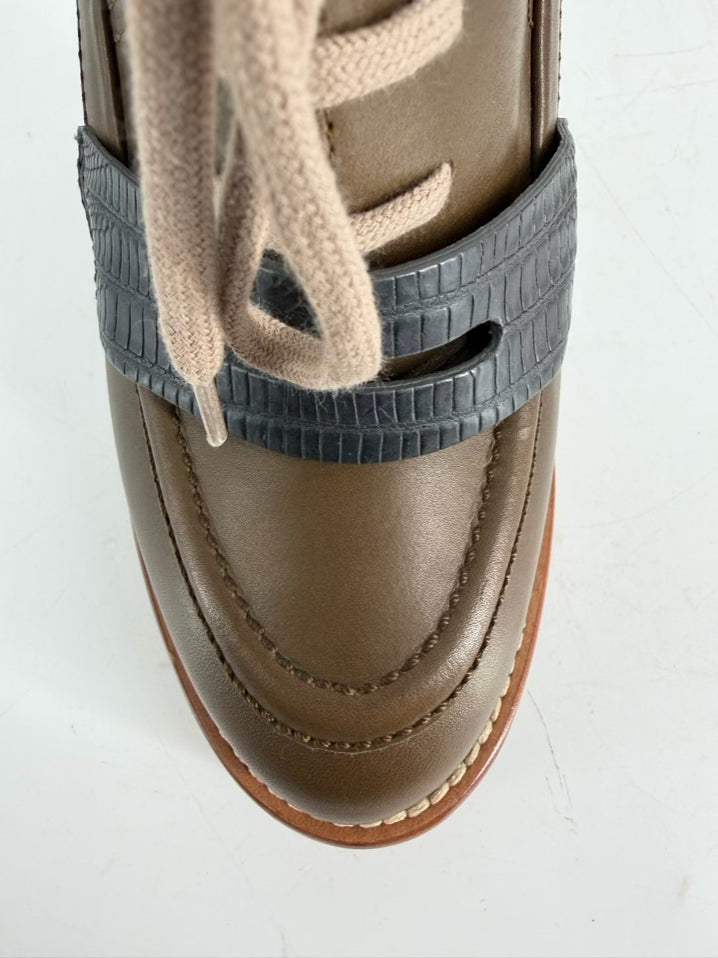 CHLOE Size 39 Olive Heels