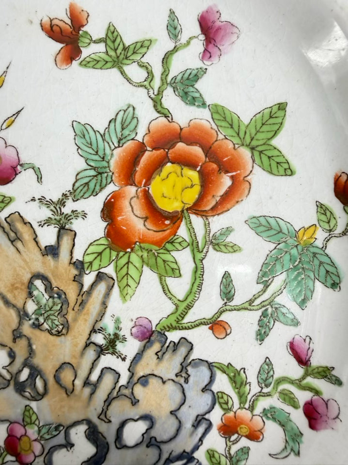 MINTON Porcelain Indian Tree Transfer Ware Platter