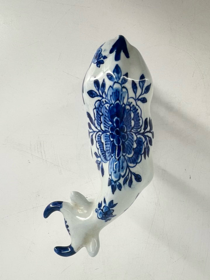 DELFT Blue & White Porcelain Figure